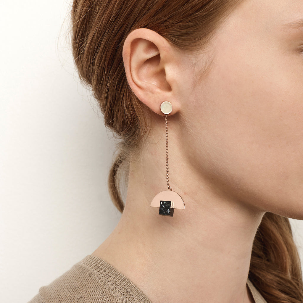 Luxe Statement Fashion Earrings designed by Studio Elke in Australia.